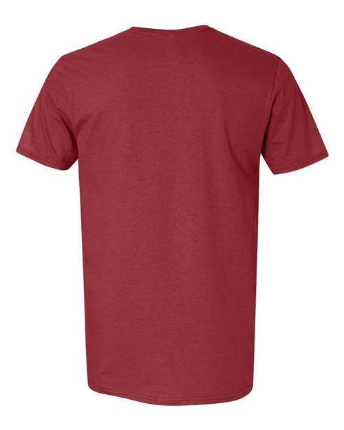 Fruit Of The Loom SF45R Sofspun Crewneck T-Shirt - Cardinal - HIT a Double