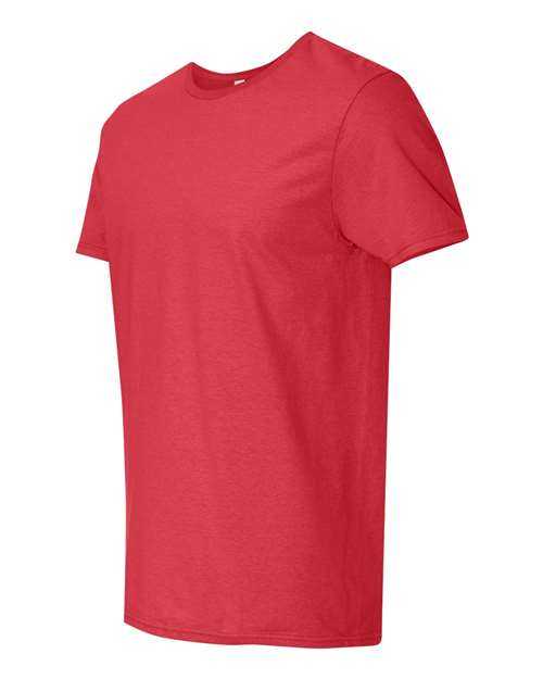Fruit Of The Loom SF45R Sofspun Crewneck T-Shirt - Fiery Red - HIT a Double
