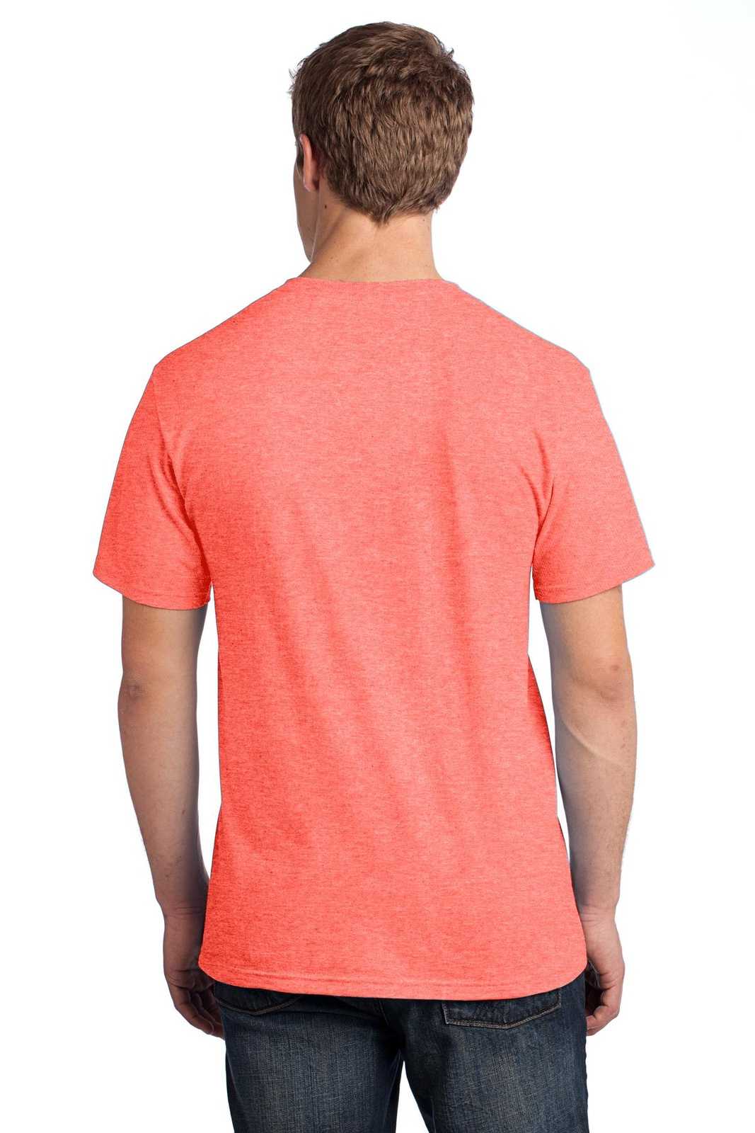 Fruit of the Loom 3930 HD Cotton 100% Cotton T-Shirt - Retro Heather Coral - HIT a Double