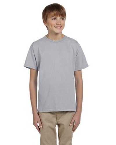 Fruit of the Loom 3931B Youth Hd Cotton T-Shirt - Athletic Heather - HIT a Double