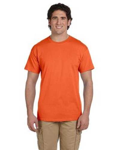 Fruit of the Loom 3931 Adult Hd Cotton T-Shirt - Burnt Orange - HIT a Double