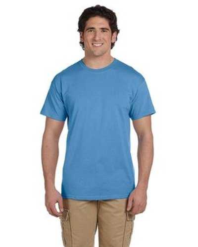 Fruit of the Loom 3931 Adult Hd Cotton T-Shirt - Columbia Blue - HIT a Double