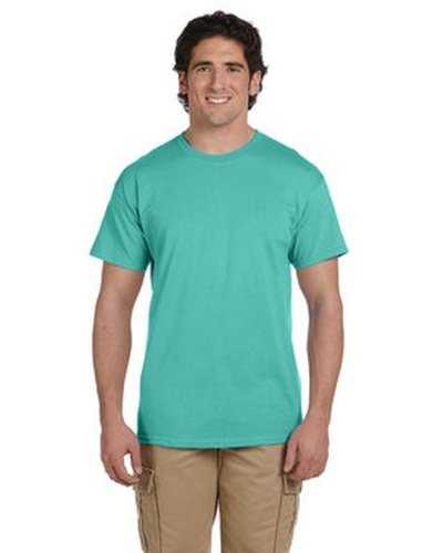 Fruit of the Loom 3931 Adult Hd Cotton T-Shirt - Cool Mint - HIT a Double