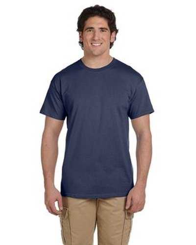 Fruit of the Loom 3931 Adult Hd Cotton T-Shirt - Denim - HIT a Double