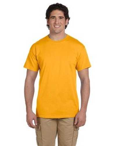 Fruit of the Loom 3931 Adult Hd Cotton T-Shirt - Gold - HIT a Double