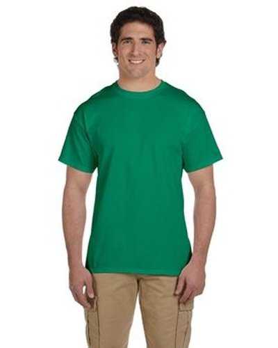 Fruit of the Loom 3931 Adult Hd Cotton T-Shirt - Retro Heather Green - HIT a Double