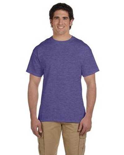 Fruit of the Loom 3931 Adult Hd Cotton T-Shirt - Retro Heather Purp - HIT a Double