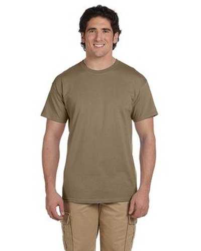 Fruit of the Loom 3931 Adult Hd Cotton T-Shirt - Safari - HIT a Double