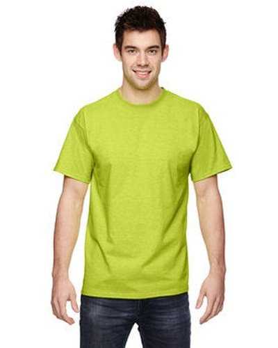 Fruit of the Loom 3931 Adult Hd Cotton T-Shirt - Safety Green - HIT a Double