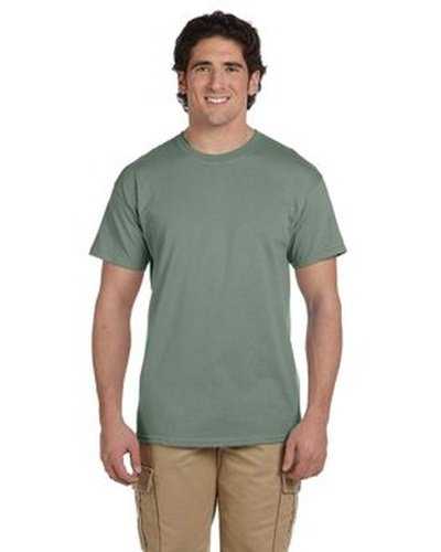Fruit of the Loom 3931 Adult Hd Cotton T-Shirt - Sagestone - HIT a Double