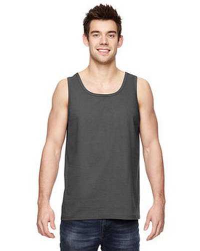 Fruit of the Loom 39TKR Adult Hd Cotton Tank - Charcoal Gray - HIT a Double