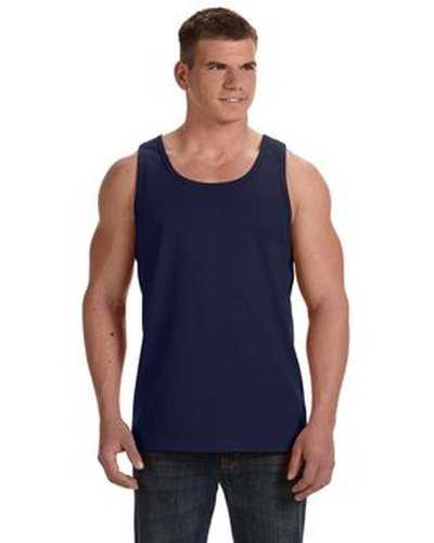 Fruit of the Loom 39TKR Adult Hd Cotton Tank - J Navy - HIT a Double