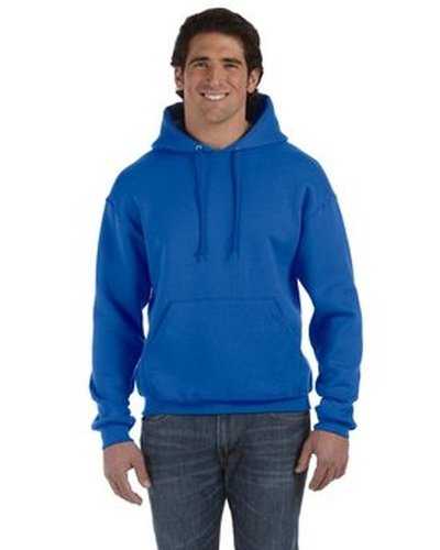 Fruit of the Loom 82130 Adult Supercotton Pullover Hooded Sweatshirt - Royal - HIT a Double