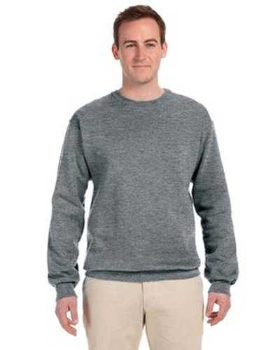 Fruit of the Loom 82300 Adult Supercotton Fleece Crew - Athletic Heather - HIT a Double