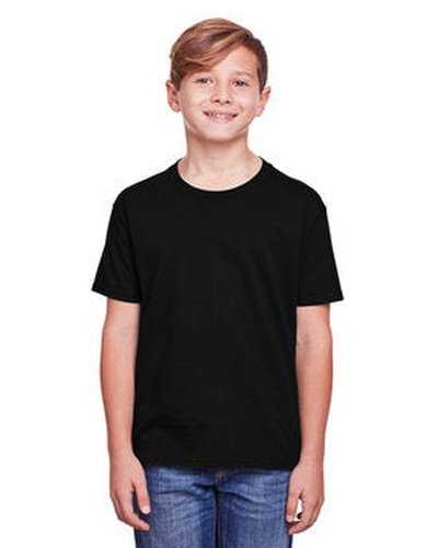 Fruit of the Loom IC47BR Youth Iconic T-Shirt - Black Ink - HIT a Double