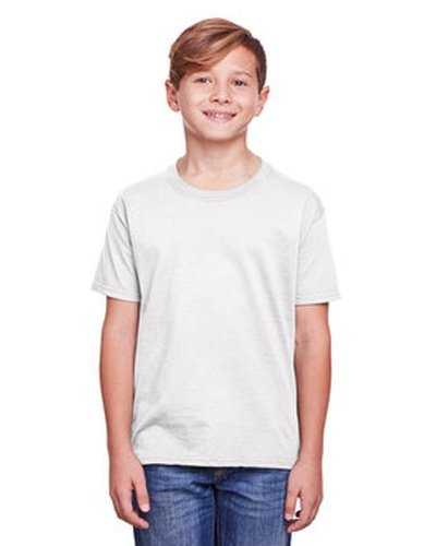 Fruit of the Loom IC47BR Youth Iconic T-Shirt - White - HIT a Double