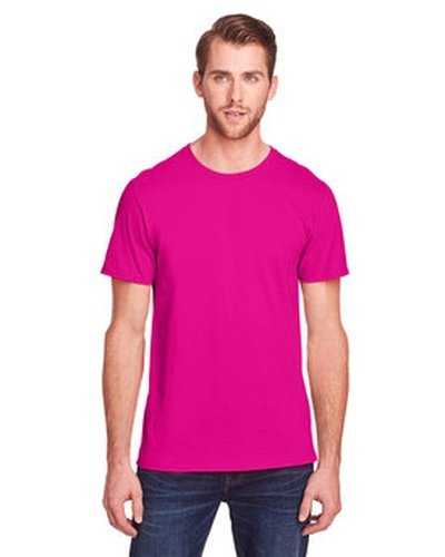 Fruit of the Loom IC47MR Adult Iconic T-Shirt - Cyber Pink - HIT a Double