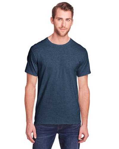 Fruit of the Loom IC47MR Adult Iconic T-Shirt - Indigo Heather - HIT a Double