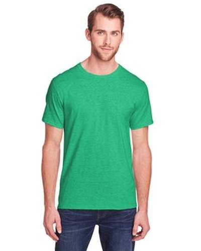 Fruit of the Loom IC47MR Adult Iconic T-Shirt - Irish Green Heather - HIT a Double