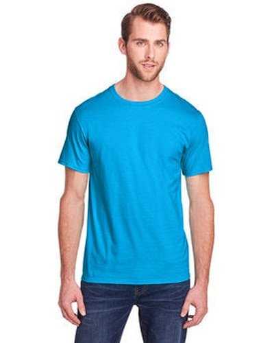 Fruit of the Loom IC47MR Adult Iconic T-Shirt - Pacific Blue - HIT a Double