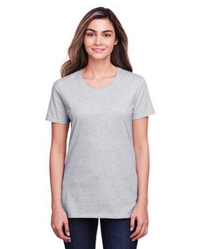 Fruit of the Loom IC47WR Ladies&#39; Iconic T-Shirt - Athletic Heather - HIT a Double