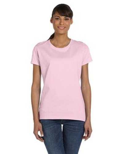 Fruit of the Loom L3930R Ladies&#39; Hd Cotton T-Shirt - Pink - HIT a Double