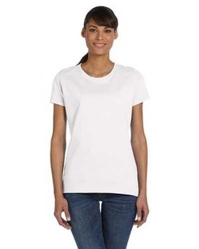 Fruit of the Loom L3930R Ladies&#39; Hd Cotton T-Shirt - White - HIT a Double