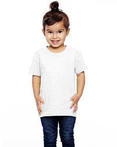 Fruit of the Loom T3930 Toddler Hd Cotton T-Shirt - White - HIT a Double