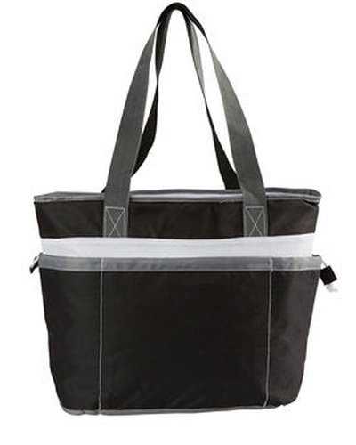Gemline 9251 Vineyard Insulated Tote - Black - HIT a Double