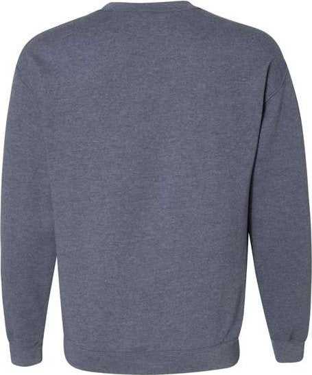 Gildan 18000 Heavy Blend Crewneck Sweatshirt - Heather Sport Dark Navy - HIT a Double - 2