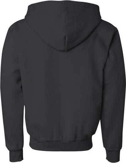 Gildan 18600B Heavy Blend Youth Full-Zip Hooded Sweatshirt - Black - HIT a Double - 3