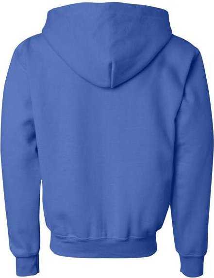 Gildan 18600B Heavy Blend Youth Full-Zip Hooded Sweatshirt - Royal - HIT a Double - 3