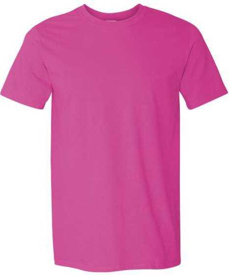 Gildan 64000 Softstyle T-Shirt - Heliconia - HIT a Double - 1