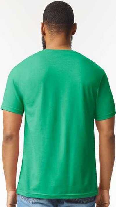 Gildan 67000 Softstyle CVC T-Shirt - Kelly Mist - HIT a Double - 4