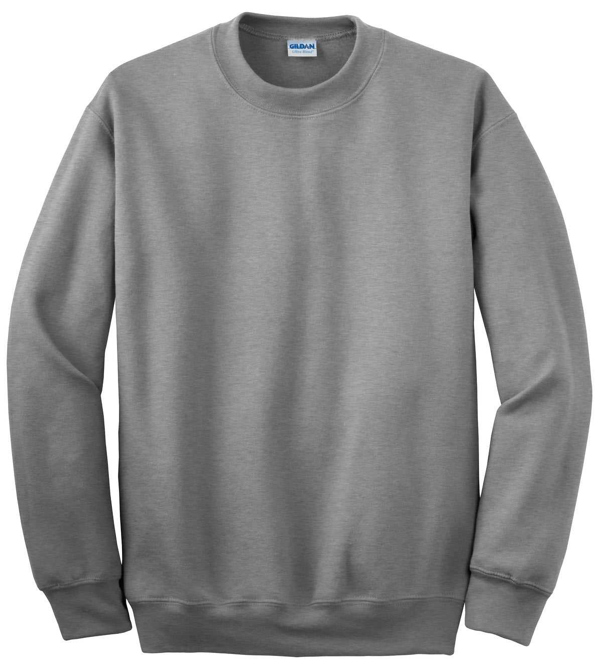 Gildan 12000 DryBlend Crewneck Sweatshirt - Sport Gray - HIT a Double