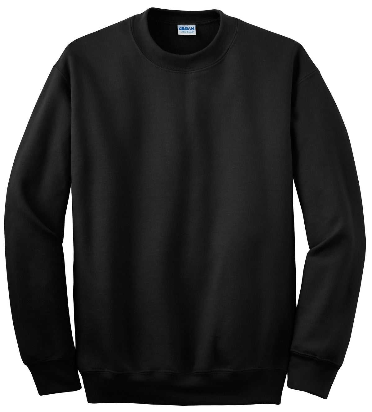 Gildan 12000 Dryblend Crewneck Sweatshirt - Black - HIT a Double