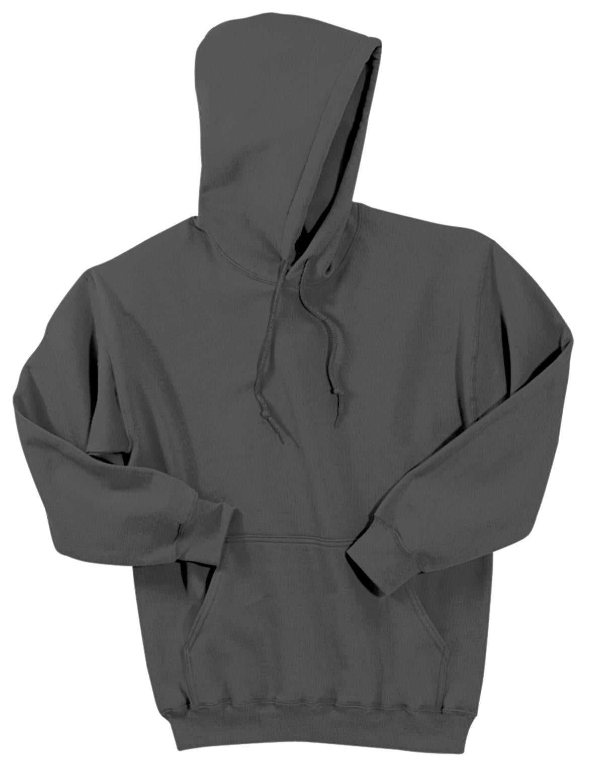 Gildan 12500 Dryblend Pullover Hooded Sweatshirt - Charcoal - HIT a Double