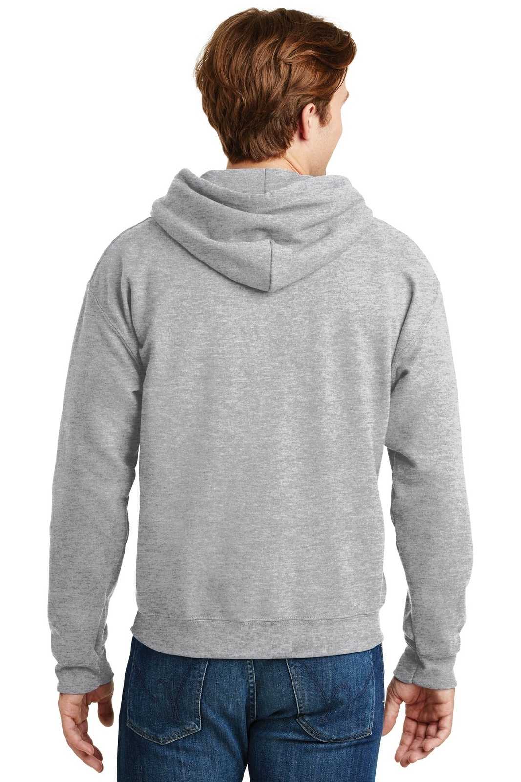Gildan 12500 Dryblend Pullover Hooded Sweatshirt - Sport Gray - HIT a Double