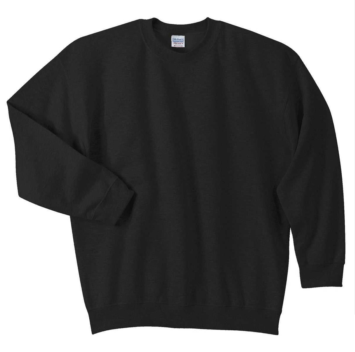 Gildan 18000 Heavy Blend Crewneck Sweatshirt - Black - HIT a Double