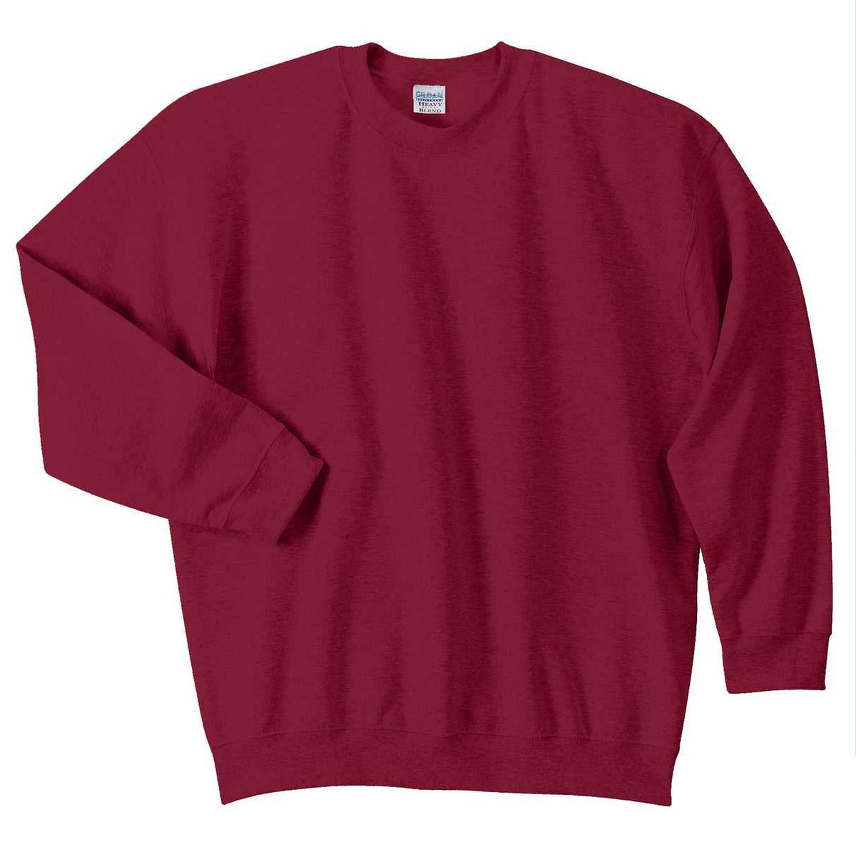 Gildan 18000 Heavy Blend Crewneck Sweatshirt - Cardinal Red - HIT a Double