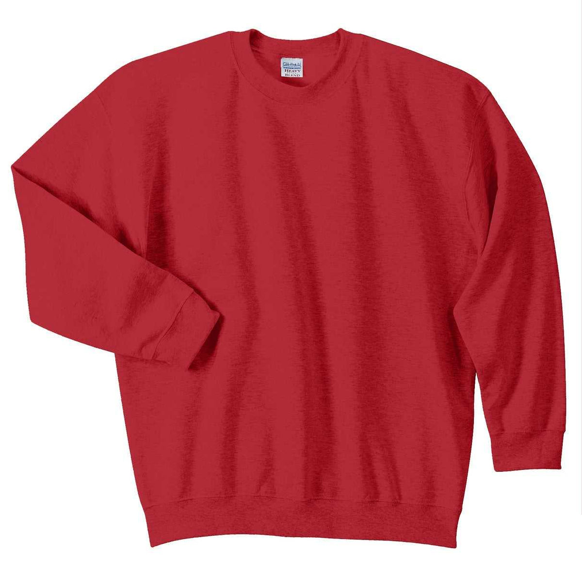 Gildan 18000 Heavy Blend Crewneck Sweatshirt - Red - HIT a Double