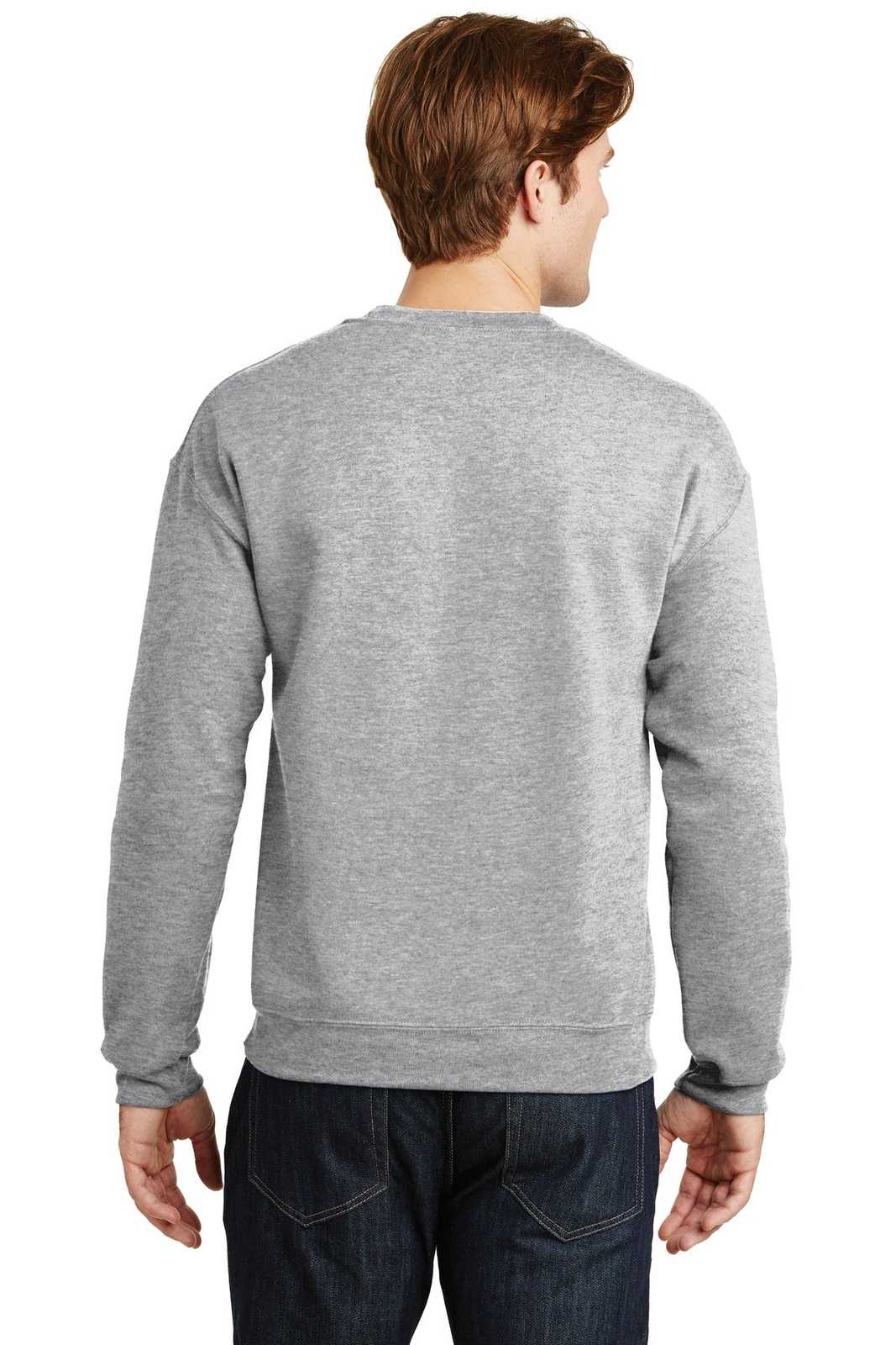 Gildan 18000 Heavy Blend Crewneck Sweatshirt - Sport Gray - HIT a Double