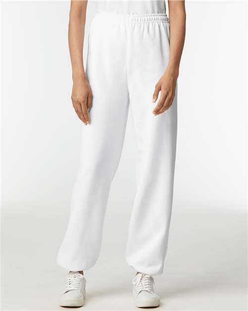 Gildan 18200 Heavy Blend Sweatpants - White&quot; - &quot;HIT a Double
