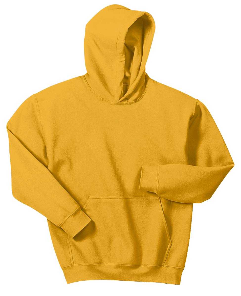 Gildan 18500B Youth Heavy Blend Hooded Sweatshirt - Gold - HIT a Double