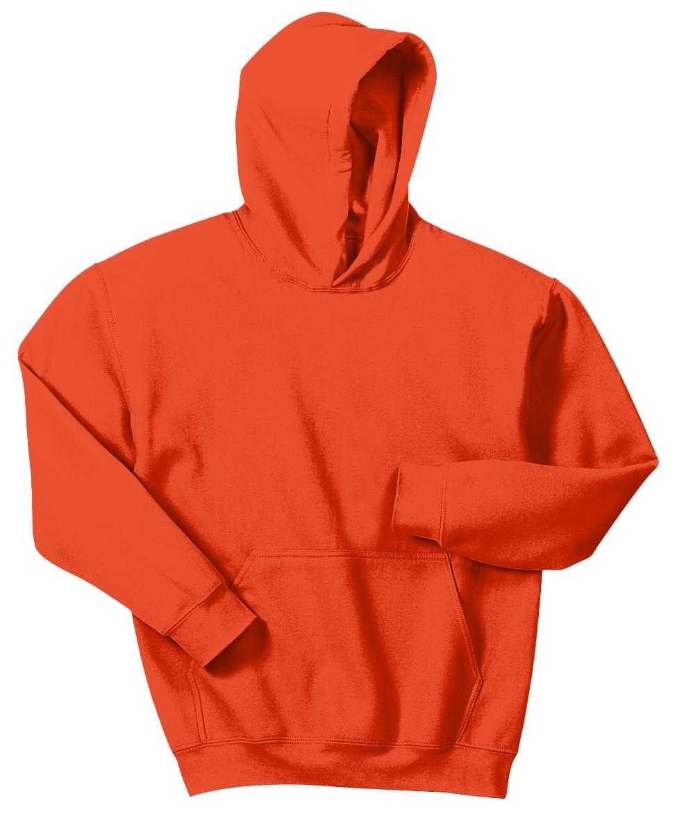Gildan 18500B Youth Heavy Blend Hooded Sweatshirt - Orange - HIT a Double