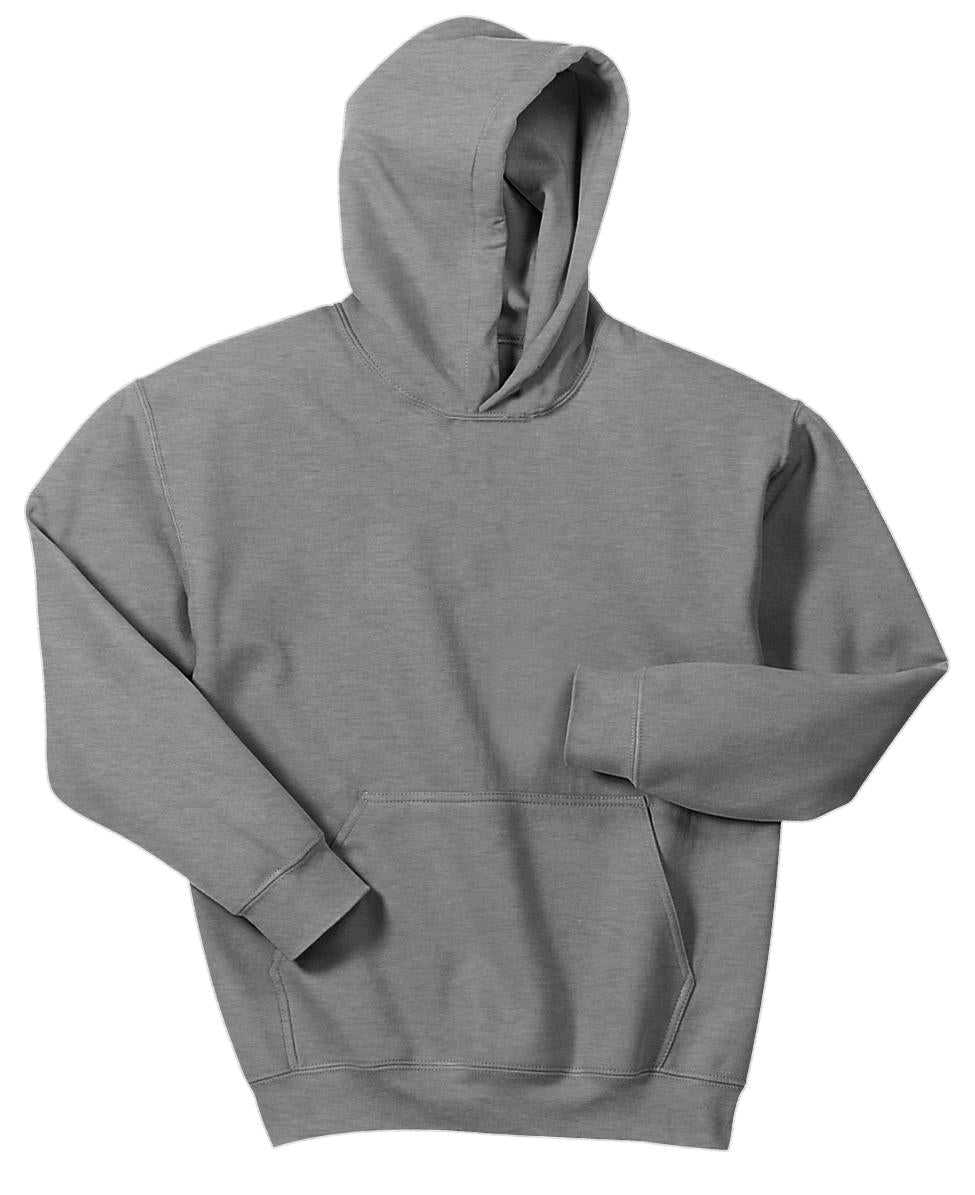Gildan 18500B Youth Heavy Blend Hooded Sweatshirt - Sport Gray - HIT a Double