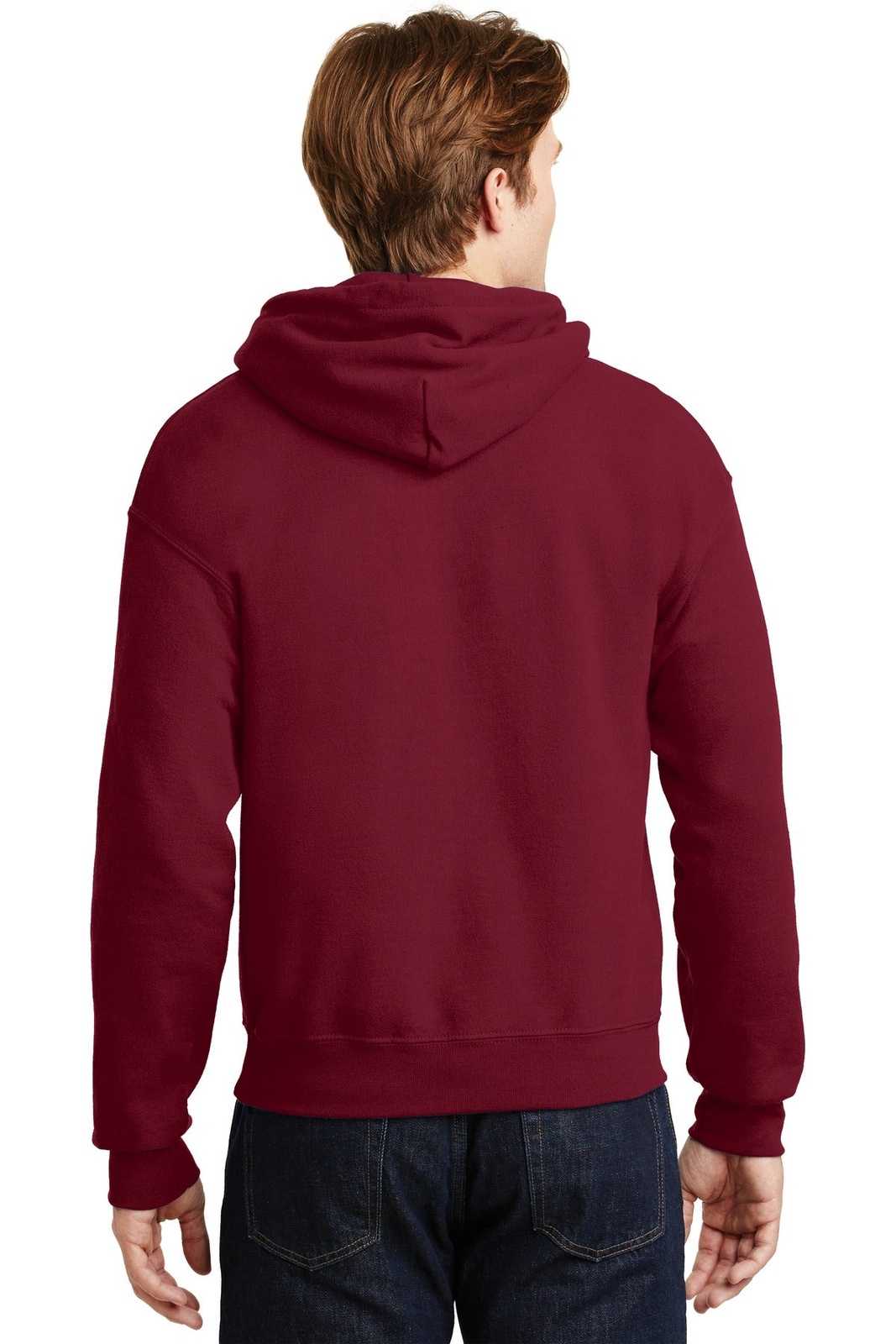Gildan 18500 Heavy Blend Hooded Sweatshirt - Cardinal Red - HIT a Double