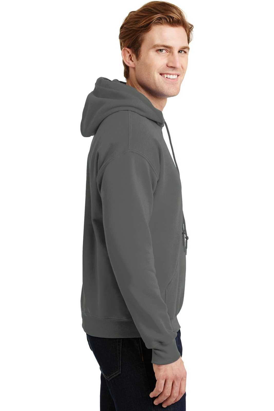 Gildan 18500 Heavy Blend Hooded Sweatshirt - Charcoal - HIT a Double