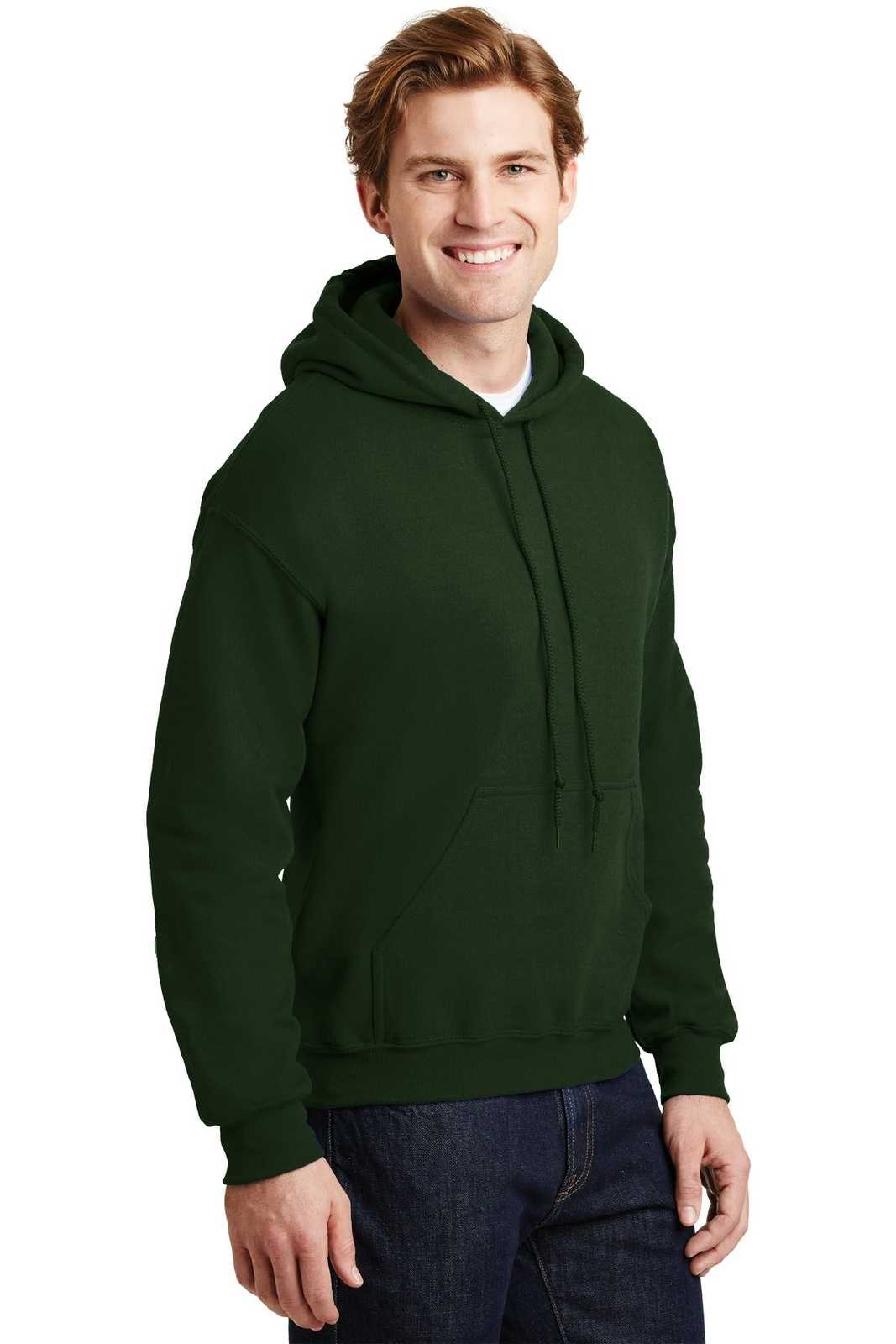 Gildan 18500 Heavy Blend Hooded Sweatshirt - Forest - HIT a Double