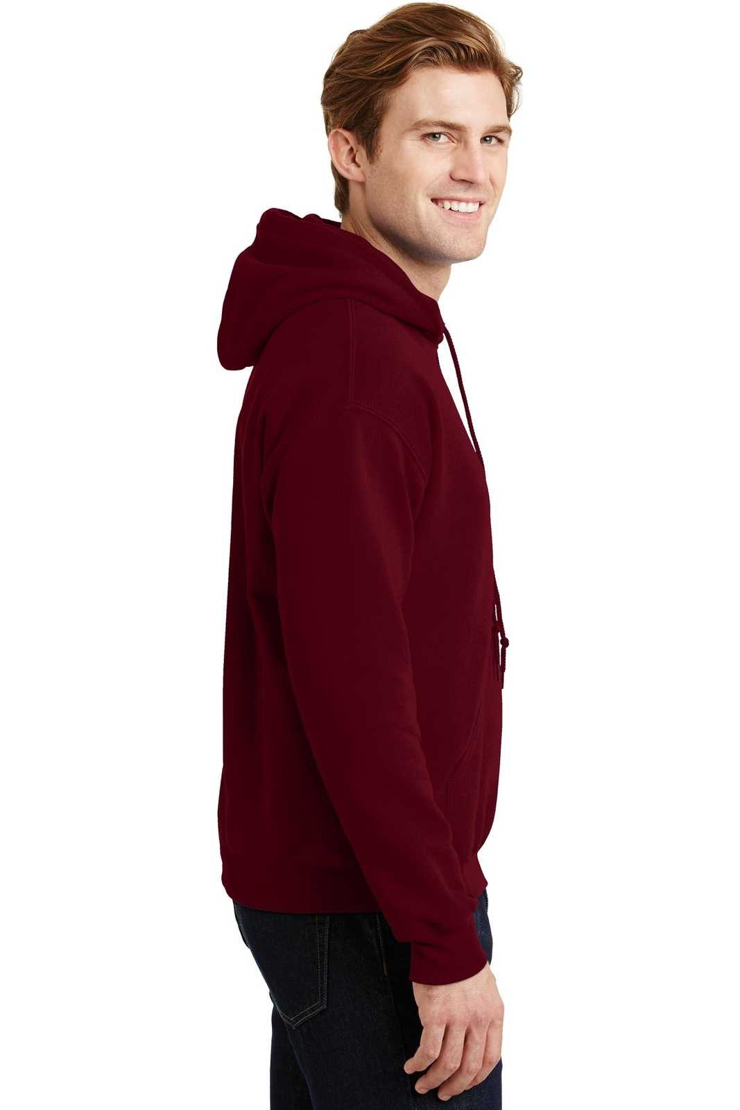 Gildan 18500 Heavy Blend Hooded Sweatshirt - Garnet - HIT a Double
